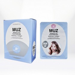 MUZ Whitening + Collagen Facial Sheet Mask